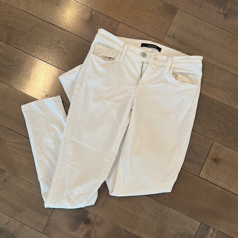 J Brand White Jeans